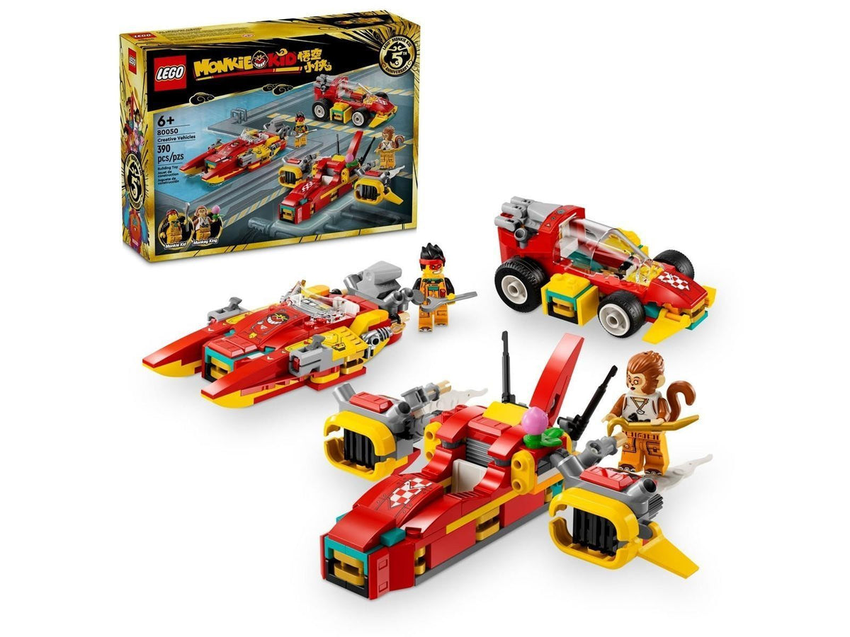 LEGO® Monkie Kid 80050 Kreative Fahrzeuge