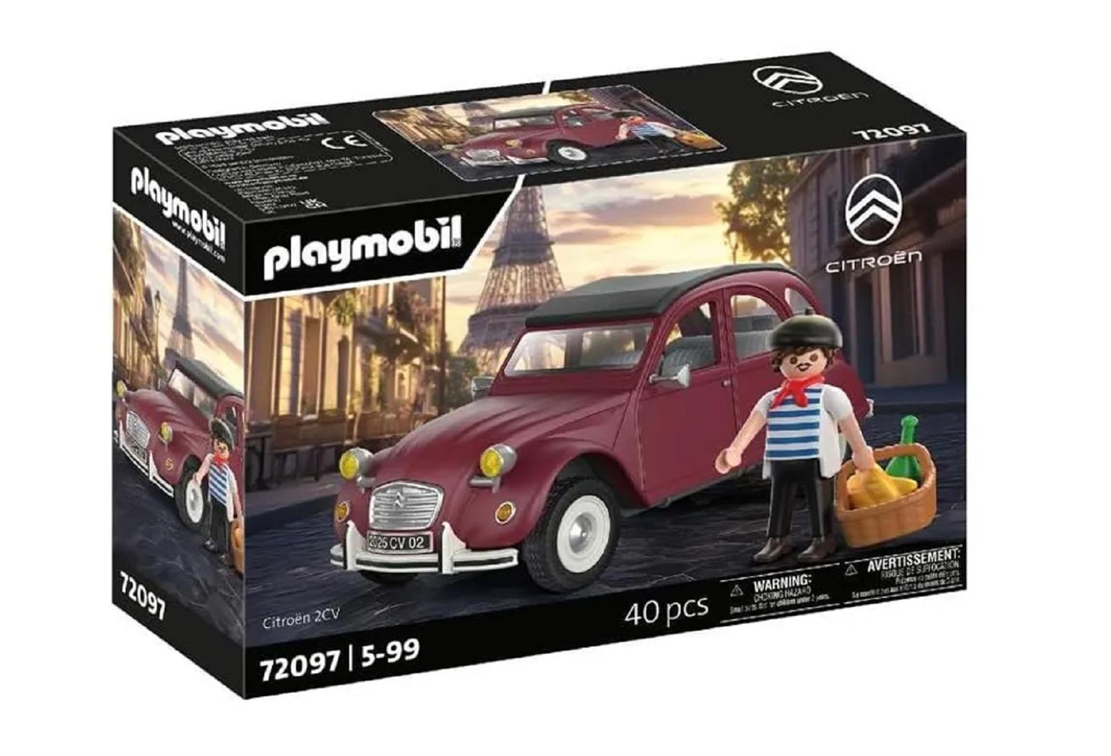 PLAYMOBIL 72097 Citroën 2CV Granat Exklusiv