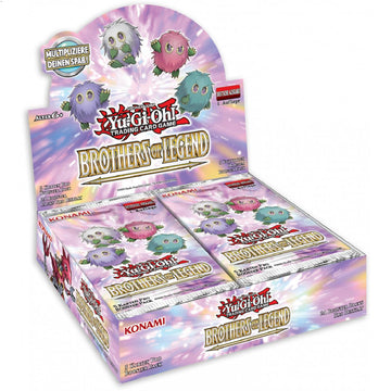 Yu-Gi-Oh! Brothers of Legend 24 Booster Display 1. Edition Deutsch